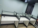 鼎珂家具 职员办公桌椅组合办公卡位卡座现代屏风工位办公室电脑桌工作台 单人位 实拍图