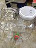 拜杰水桶手提式纯净水桶矿泉水桶饮水桶带龙头大容量自驾游户外储水桶 透明食品级 pc材质【10升+水管】 实拍图