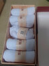 恒源祥五指袜男棉袜夏季超薄款丝袜吸汗透气商务中筒袜丝光棉男袜 夏薄款 短筒白色 5双 实拍图