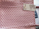 无印良品（MUJI） 手编包 环保材料 手提包菜篮子 编织包草编包 包包 女包 粉红色3A 小 长24*宽10*高24cm 实拍图