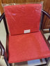 知梦人茶椅坐垫红木椅子垫夏季座椅垫记忆棉新中式沙发四季通用垫子纯色 朱砂红 40*45cm 实拍图