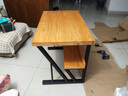 品祥（PINXIANG）北欧实木书桌电脑桌台式家用写字桌卧室书房办公工作台桌长方形桌 桌子配件脚垫 实拍图