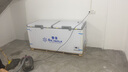 雪花铜管冰柜商用大容量家用冷冻冷藏两用卧式单温双温冷冻小型冰箱大冰柜 雅白色BD/BC【铜管+一级能效】 142L 实拍图