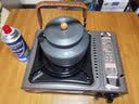 牧高笛户外露营烧水壶铝合金便携野营铝壶功夫茶壶野外泡茶壶 曜石黑1.3L烧水壶NX22666038 实拍图