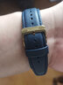 华为表带适用于B5 B3青春版替换腕带B5/B6/B7手环硅胶表带商务款智能手环替换带运动 B5手环真皮表带（静谧蓝)简装 实拍图