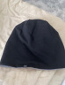 CACUSS帽子男薄款棉包头帽套头帽月子帽空调帽BT220003黑色深灰大号 晒单实拍图