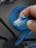 胜为（shengwei）超五类网线 cat5e类百兆纯铜 10米蓝色 电脑宽带成品网络连接跳线 LC-2100C 实拍图
