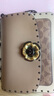 蔻驰（COACH）【礼物】奥莱女士女包经典标志老花铆钉MADISON 19号斜挎包单肩 V5/棕黄色 灰褐色 混合色 实拍图