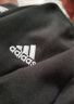 阿迪达斯 （adidas）外套男春季运动休闲立领夹克防风开衫运动服 黑/白（棉质） 2XL  实拍图