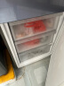 海尔（Haier）冰箱312升家用三门大容量风冷无霜一级能效双变频净味除菌六档变温干湿分储玻璃面板BCD-312WFCM 实拍图