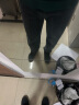 椋釉牛仔裤男秋季冬款宽松直筒长裤新款九分百搭男士裤子男休闲裤男 灰色 2XL （140-155斤可穿） 实拍图