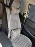 垫夫人现代新名图胜达领动朗动瑞纳ix25伊兰特ix35汽车座套四季全包坐垫 粗麻五座全包豪华版-质感灰 实拍图