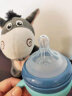 益特龙 奶瓶PPSU大宝宝婴儿吸管奶瓶饮水杯学饮吸管杯水壶6个月1岁2岁 恐龙蓝300ML 实拍图