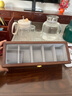 梵瀚（FANHAN）实木手表盒收纳盒机械表盒生日礼物高档新婚订婚生日礼物表收藏盒 5位简约款【黑胡桃木】 实拍图