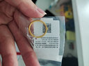 周六福黄金戒指女三生三世3D硬金可叠戴女戒定价 13号 光面,约0.79g  实拍图