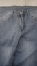 猫人（MiiOW）男士牛仔裤2026春夏季新款冰丝薄款高端男裤修身直筒弹力裤子 蓝色 29 实拍图