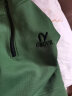 衣典零一（LEDIALYI）2024春秋季女装新款时尚洋气质宽松中年小个子无帽卫衣女长袖上衣 绿色 L（推荐115-128斤） 晒单实拍图