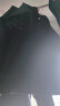 罗蒙短袖T恤男夏季新款男士宽松POLO领t恤打底衫男生潮流上衣男装衣服 深灰+黑色 L码【120-140斤】 晒单实拍图