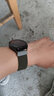 KMaxAI适用小米Watch S4编织表带S3/2/1 Pro尼龙运动透气手表带Color魔术贴回环式多巴胺替换腕带 军绿 实拍图