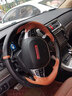 适用于丰田凯美瑞方向盘套手缝真皮卡罗拉雷凌RAV4荣放亚洲龙威兰达威驰汉兰达锐志致炫汽车把套四季通用 磨砂皮+碳纤皮运动款 实拍图