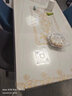 饰屋（civil）桌布防水防油透明桌垫软玻璃桌面垫餐桌垫pvc茶几垫台面垫水晶板 无味磨砂2.0mm 食品级/足厚 80*140cm 实拍图