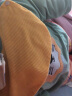 南极人儿童罩衣防水围裙秋冬季男女孩宝宝吃饭罩衣防脏灯芯绒婴儿反穿衣 泰迪绒米色 90（建议0-2岁） 实拍图