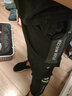 阅乡工装裤男裤潮流休闲裤男春夏季裤子男韩版宽松哈伦裤百搭小脚束脚 K9833 黑色黑条 3XL 实拍图