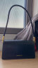 CHARINE&KATH 小&ck女包小众设计风琴包简约百搭腋下包包女高级感单肩斜挎包女 黑色 送礼品盒+礼品袋 晒单实拍图