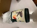 赛格仕SIGUS儿童保温杯男女孩带吸管直饮316食品级幼儿园水杯子防摔宝宝 雀湖绿316L+杯套+水杯盖 实拍图