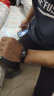 筱岙vivoppo苹果机通用新款watch4智能运动手表环男女来电信息微信提醒血压心率秒表天气预报久坐提醒 黑色【闹钟+心率血压+运动计步+ 晒单实拍图