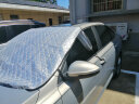 车优友 汽车遮阳挡加厚防晒罩前挡风玻璃挡防晒遮阳板前挡风玻璃半罩夏 银色款 朗逸/卡罗拉/捷达/轩逸/朗动/速腾/帝豪EC7 实拍图