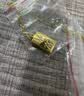 周大生【生日礼物送女友】黄金项链足金吊坠5G暴富小金砖套链金条 4.92g 实拍图