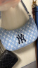 MLB韩国代购流行腋下包精美 单肩包NY 字母印花 手拎时尚包 湖蓝色 晒单实拍图
