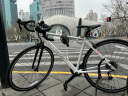迪卡侬 自行车公路车自行车女式双刹自行车城市通勤单车雪白 S-2908893 晒单实拍图