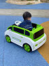 贝得龙儿童电动车可坐人1-3岁小孩玩具遥控汽车宝宝可驾驶婴幼儿电瓶车 荧光绿：双驱遥控推把+双12V电瓶 晒单实拍图