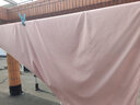 MIDO HOUSE铭都100支床上四件套100%A类纯棉冬季秋冬床品床单被套床笠床罩 樱粉色配香芋紫【100支长绒棉-磨毛】 1.5m 床单款 （被套200*230cm） 实拍图