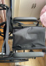 揽康手动轮椅折叠轻便老人轮椅车老年人助行器 24寸升级大轮 实心胎 实拍图