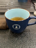 古德窑  私人定制陶瓷茶杯品茗杯主人单杯刻字生肖小茶盏功夫茶具 拍下备注姓氏-墨《蓝》杯小号 实拍图