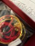 明牌珠宝生日礼物 足金5D硬金黄金中发白国潮麻将手串转运珠定价 白板AFP0725 约0.60-0.70克 实拍图