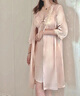 MSJ【100%桑蚕丝】重磅真丝睡衣女新款夏季吊带睡裙套装两件套家居服 香槟色（两件套） L （推荐100-120斤） 实拍图