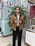 PINFULU冬天衣服男棉衣秋冬季外套男士棉服冬季潮流棉袄子面包服夹克男装 白色 XL (推荐体重120-140斤) 实拍图