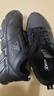 特步男鞋跑步鞋2025秋冬防水皮面鞋子男士轻便休闲鞋黑色运动鞋男户外 【皮面】黑 44 实拍图