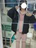 NASALIKE官方棉服男冬季宽松抗寒保暖连帽棉衣外套加厚面包服羽休闲绒棉袄 克莱因蓝 XL   推荐135-160斤 实拍图