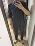 龙牙暗冰长袖速干衬衫加强版战术衬衫男士休闲商务通勤衬衣黑色衬衣 极夜黑 S170/92A（120-140斤） 实拍图