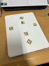GOMI适用iPadAir8/7/6/5/4保护套12带笔槽pro平板9/11代保护壳iPad10.2透明mini6/7防弯摔轻薄亚克力 升级带笔槽款【新云白】 iPad Pro 2022/2021版 实拍图