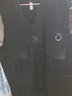 牵魅工装马甲男春夏季美式复古多口袋工装马甲潮男运动机能无袖背心机能多口袋马甲外套 黑色 XL 实拍图