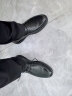 金利来（goldlion）男鞋商务休闲鞋冲孔透气凉鞋舒适耐磨皮鞋G508320203AAD黑色42 晒单实拍图