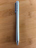 得力S99旋转中性笔金属笔杆签字笔碳素水笔学生刻字笔姓名广告礼物企业雕刻签名笔高颜值定制logo 【DL-S99金属银】金属笔杆 实拍图