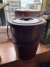 班意 茶渣桶茶桶排水桶茶具配件废茶水桶滤茶桶带提手塑料桶 6010款(6L(+礼包) 实拍图