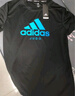 阿迪达斯（adidas）短袖男春夏跑步休闲运动服圆领健身速干T恤 黑蓝JUDO S  实拍图